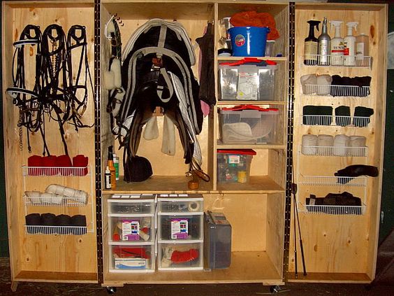 Do it yourself tack storage