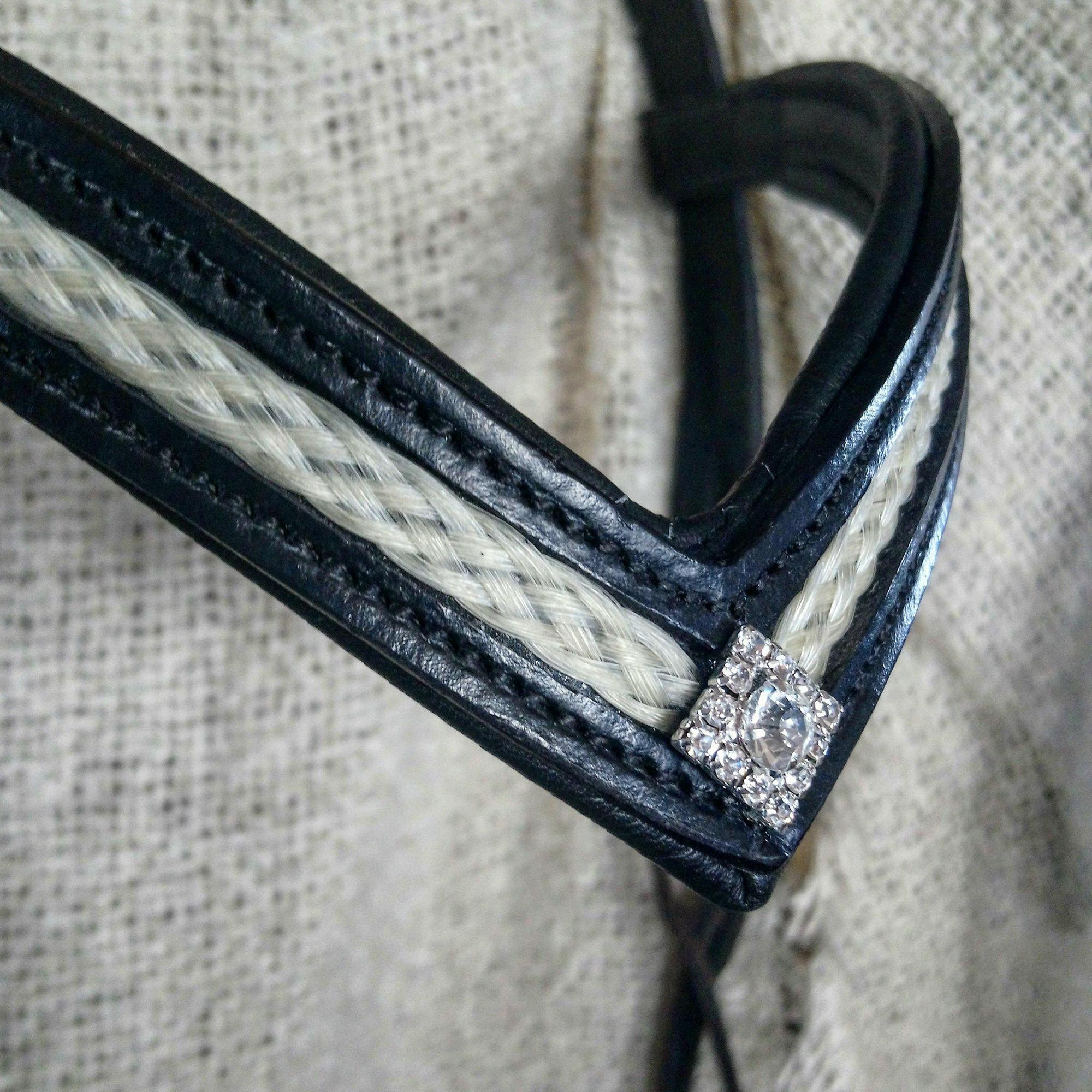 Living Horse Tails Browband
