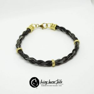 Gold filled banded bracelet