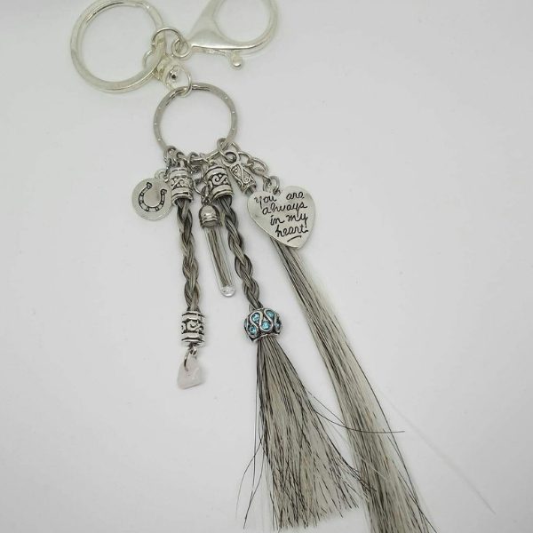 horsehair keyring