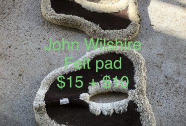 John Wilshire felt saddle pad