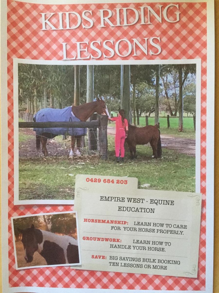 Empire West – Equine Education. For all your Equine Education needs.