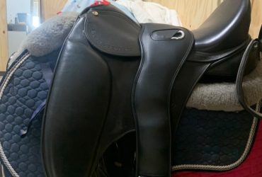 Eurosport professional leather dressage saddle