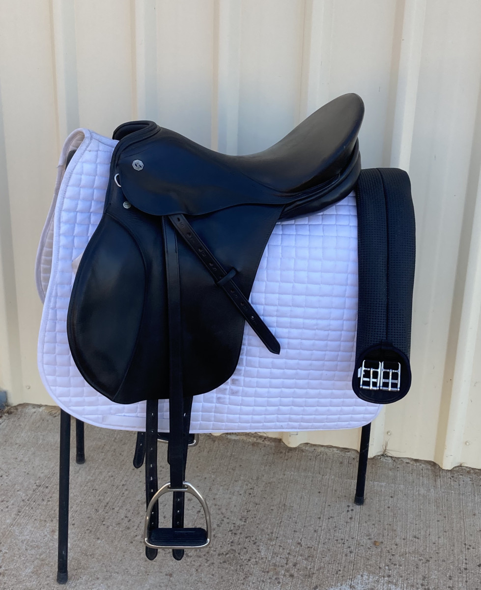 Kieffer General Purpose Leather Saddle for Sale – Size 1 or 17”