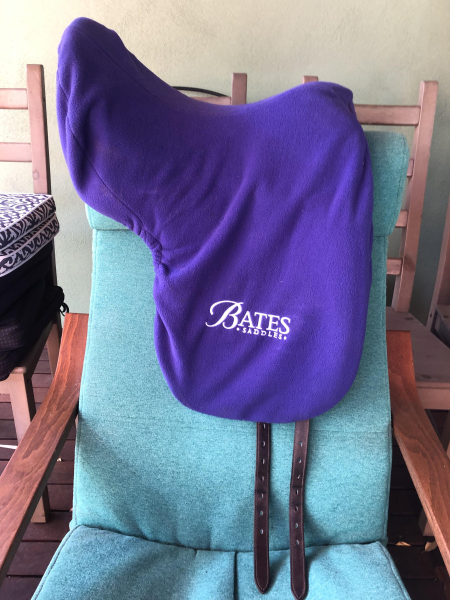 Bates 17 inch dressage saddle