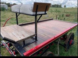 Beautiful farm wagon and breaking sleigh