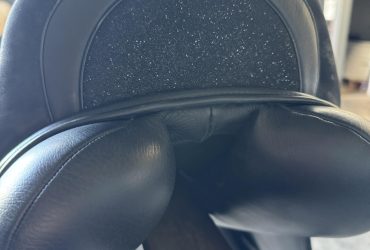 2022 Black Custom Gemini Dressage Saddle