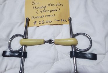 Happy mouth bit F/M 5in never used
