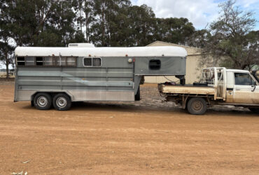 Gooseneck with living