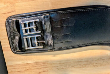 Total Saddle Fit Leather Lined 34 inch (85cm) Black – $300 Firm
